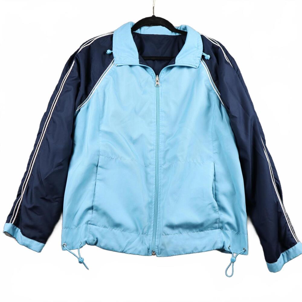 SJB active By St. John’s bay Women's‎ blue jacket PL